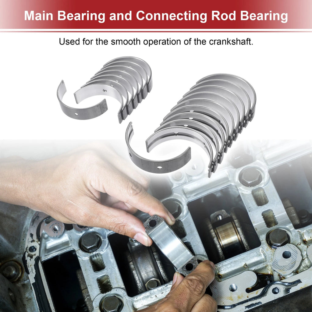 Engine Main and Connecting Rod Bearing Kit for Toyota Camry (2001–2008)