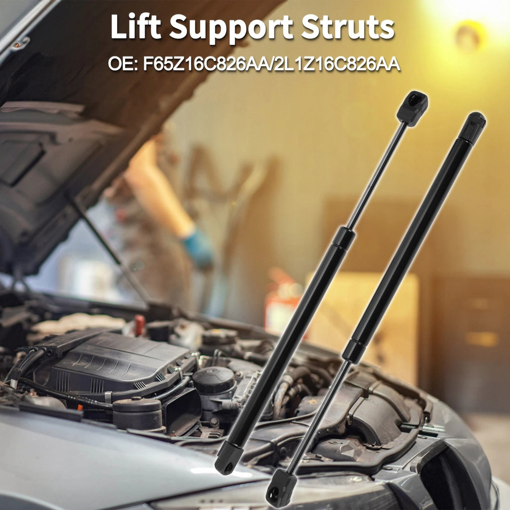 Front Hood Lift Supports Struts Replacement for Ford F150 (2015–2017)