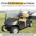 Rear Axle Shaft with Bearing Seal Kit for EZGO TXT Medalist (1994–2013)