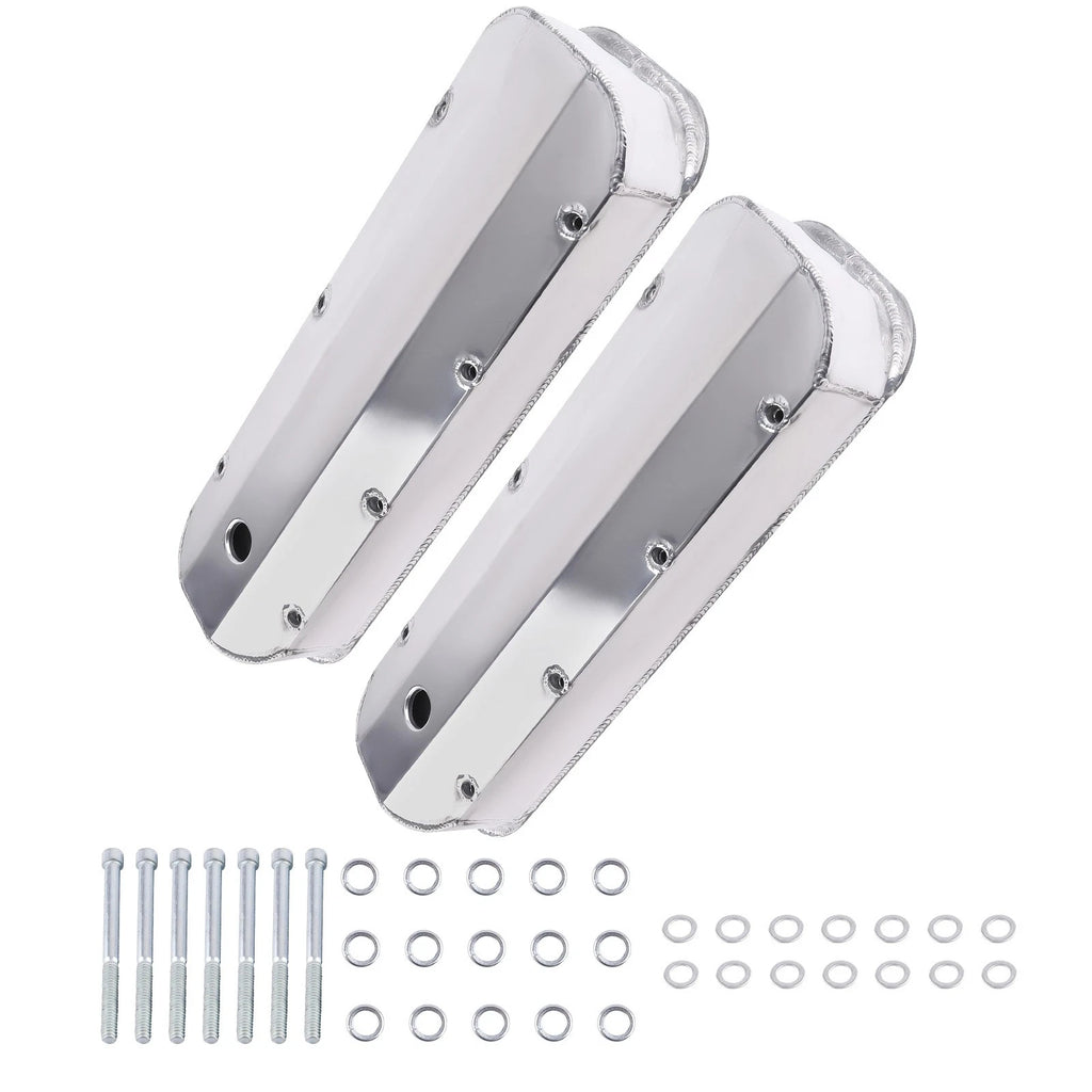 Fabricated Aluminum Valve Covers for Big Block Chevy 502 (1966–2000)