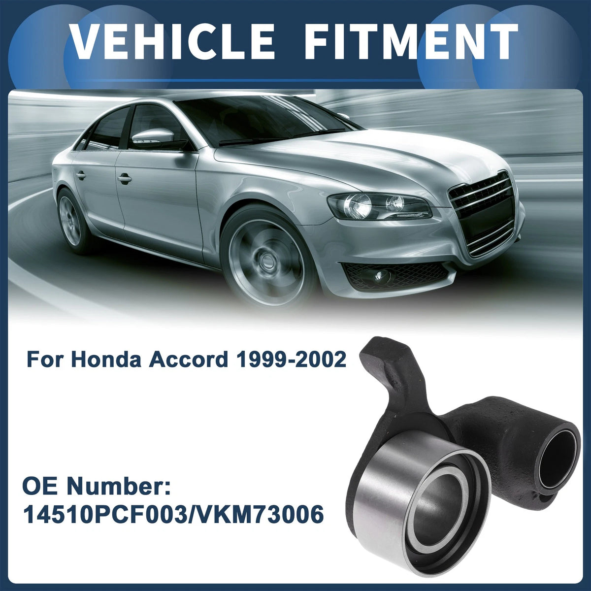Belt Tensioner for Honda Accord 1999–2002 Replacement Metal 1 Pc