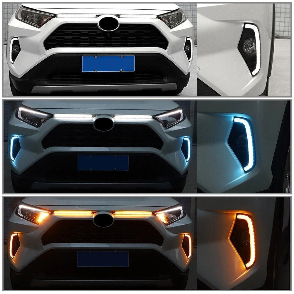 2X LED Daytime Running Lights for Toyota RAV4 (2019–2020)