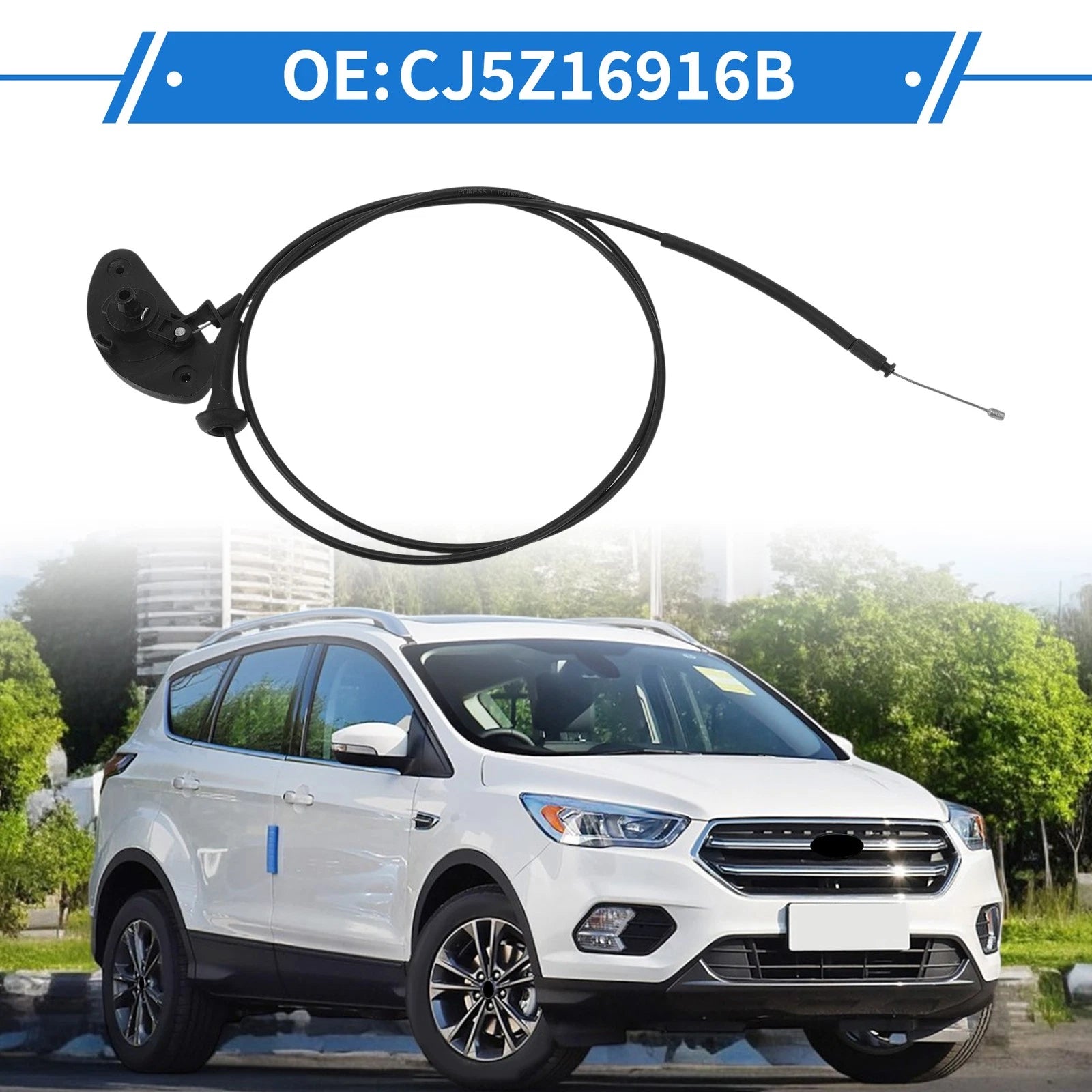 Hood Release Cable Replacement for Ford Escape (2013–2019)