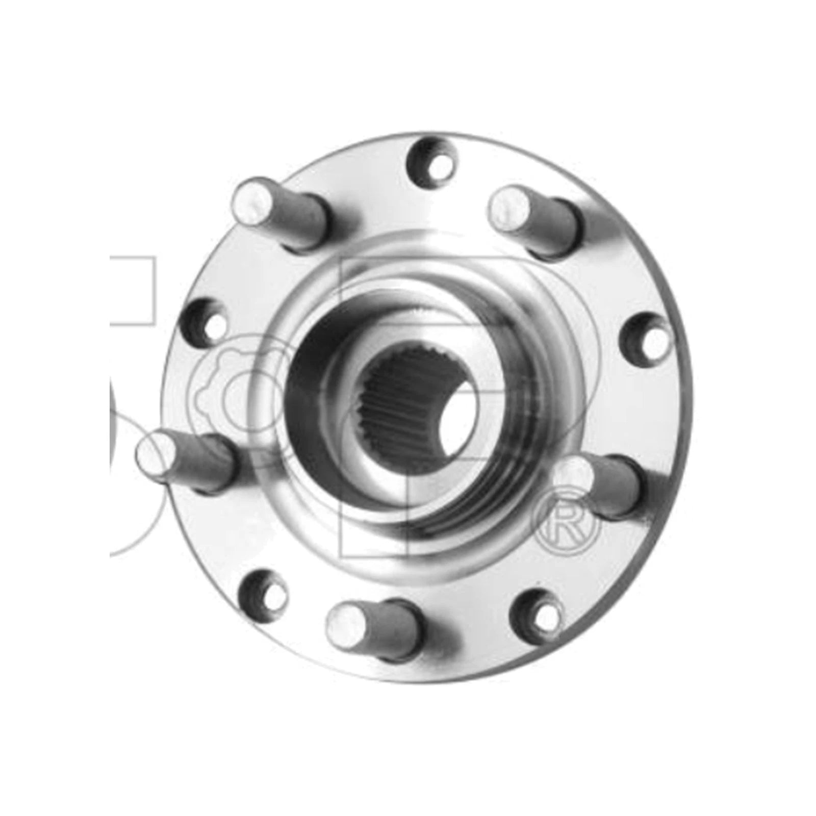 Front Wheel Bearing Hub Assembly for Subaru Outback (1996–2003)
