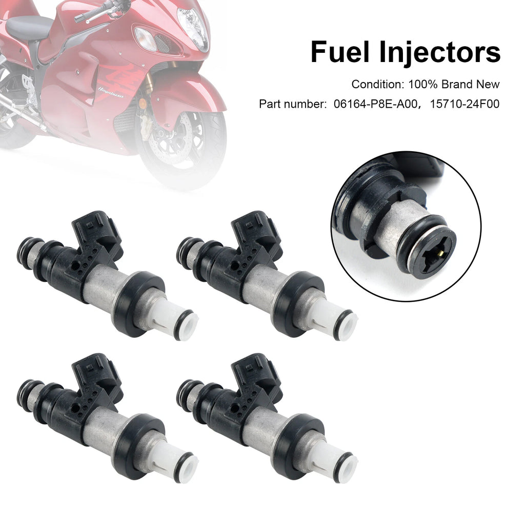 Fuel Injectors 06164-P8E-A00 15710-24F00 for Suzuki GSX-R750 GSX-R600 GSX1300R (2000–2023)