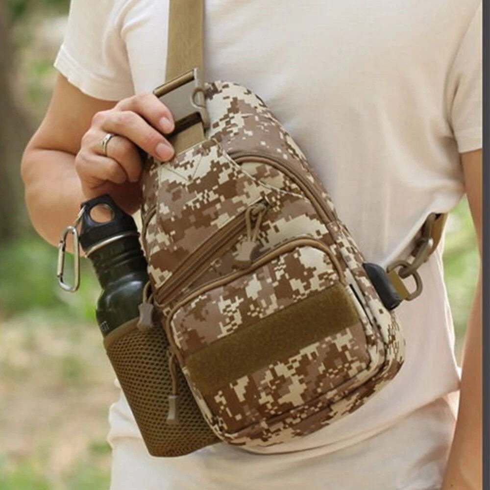 Camouflage Tactical Sling Bag for Universal Use (2010–2023)