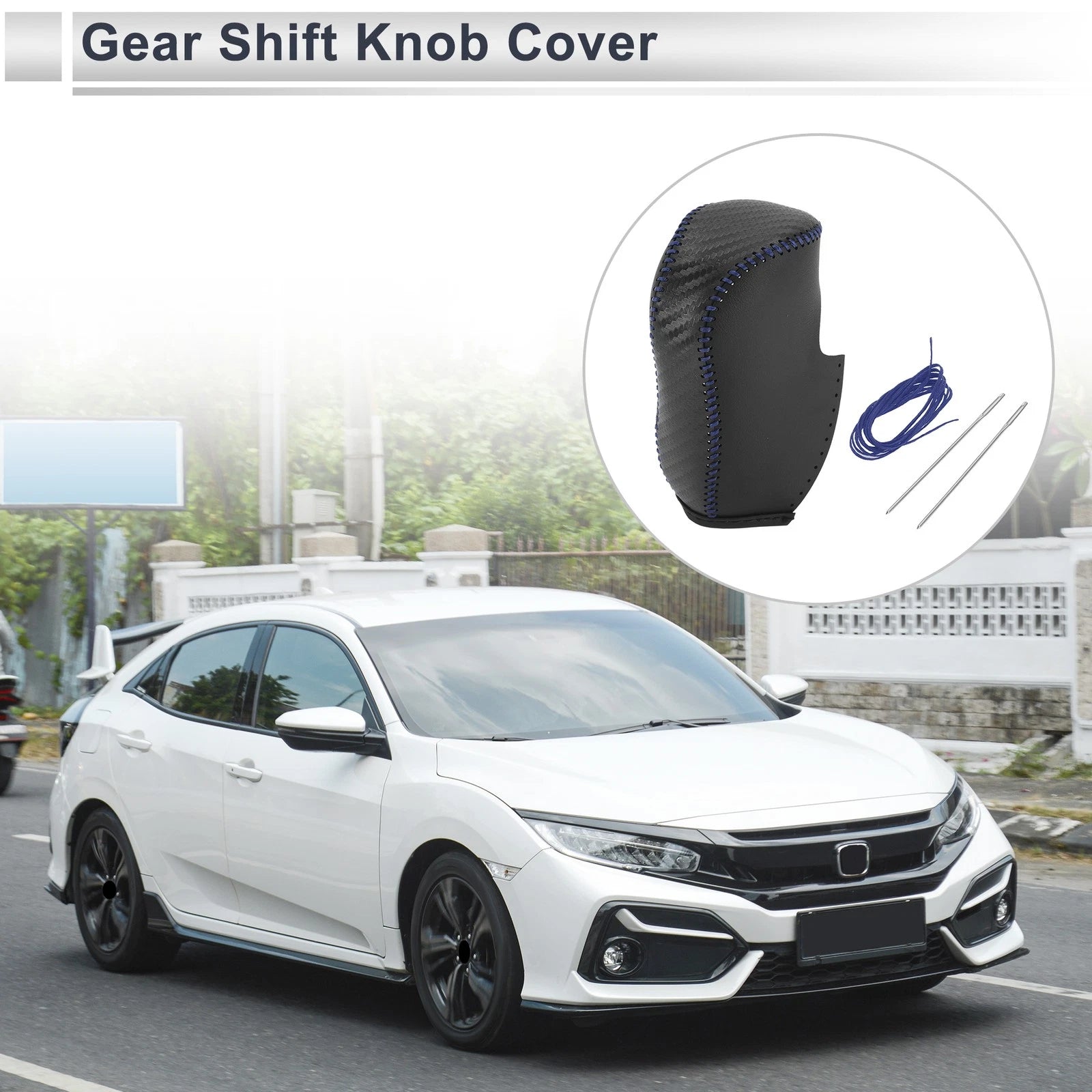 Gear Shift Knob Cover Replacement for Honda Civic (2012–2014)