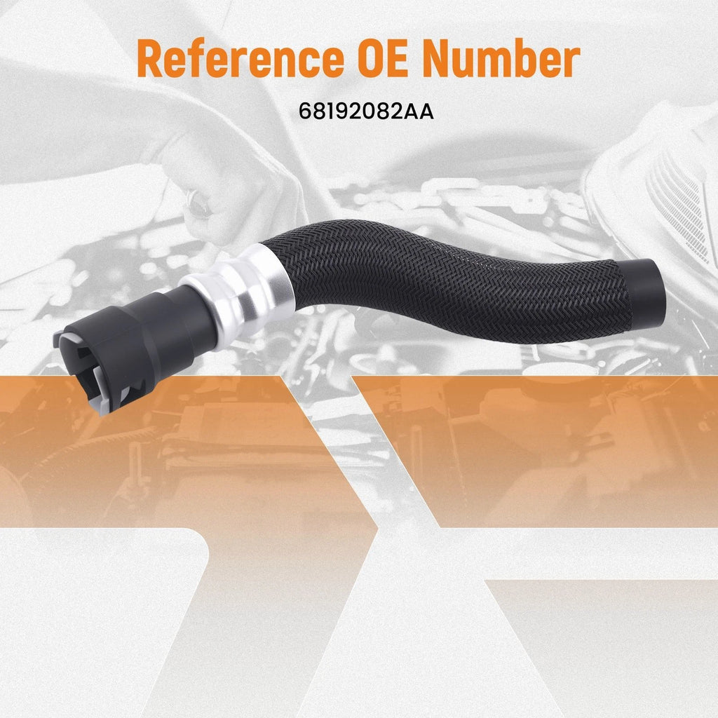 AC Return Pipe Kit for Chrysler 200 Cherokee (2015–2017) 68192082AA Rubber