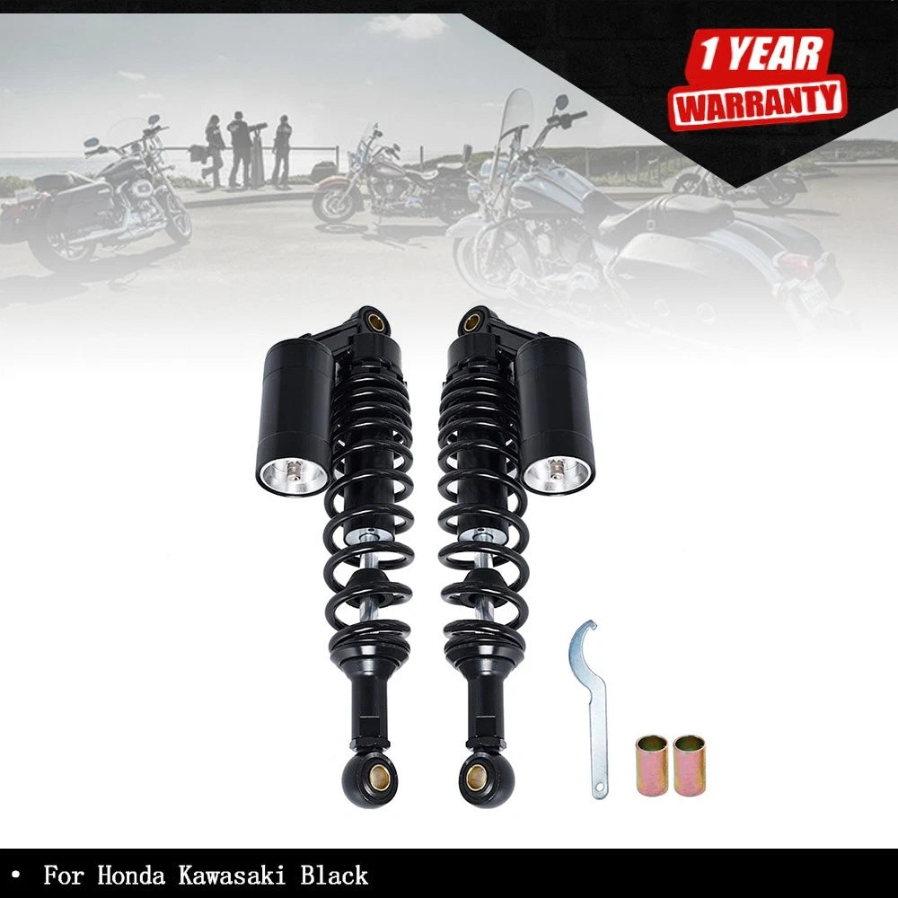 Pair 12.5" 320mm Rear Shock Absorbers for Honda CB
