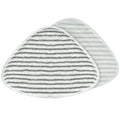 Set of 4 Triangular Microfiber Pads for Steam Plus (Compatible)