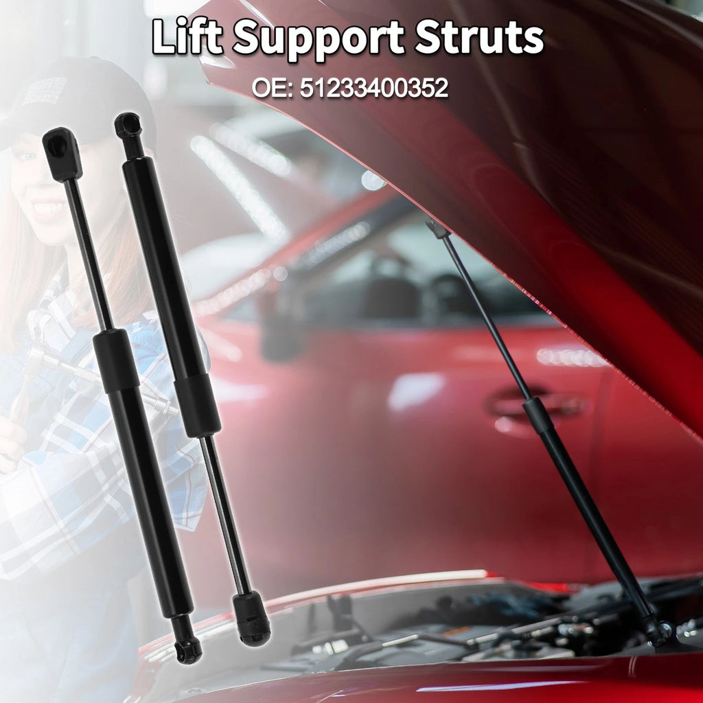 Front Hood Lift Supports Struts Replacement for BMW X3 (2004–2010)