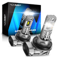 H11 LED Headlight Bulbs Kit for High/Low Beam (6500K, 50000LM)