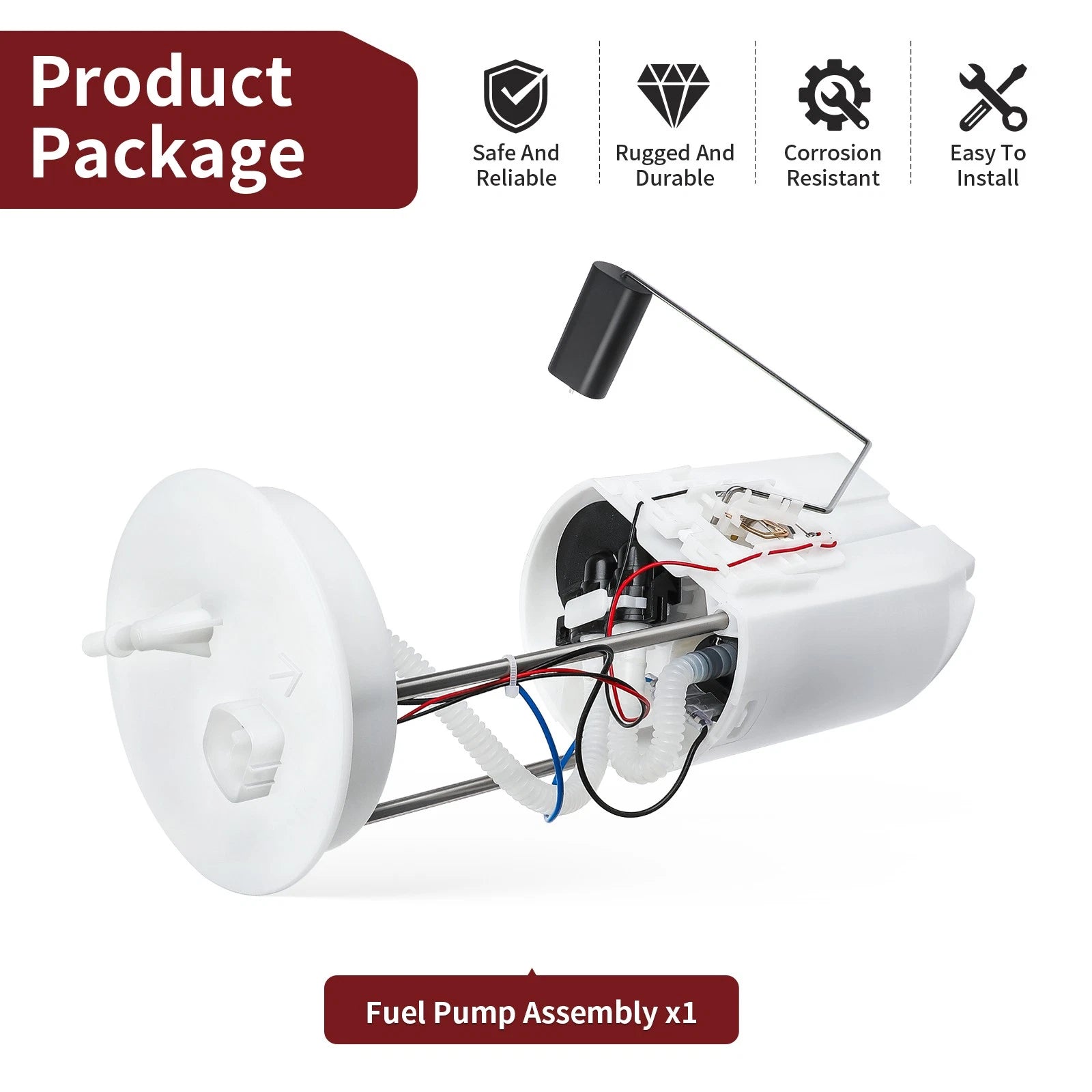 Fuel Pump Module Assembly for Club Car Precedent Tempo (2016–2023)