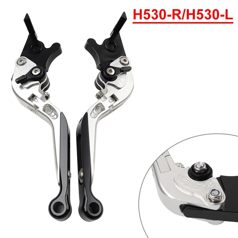 CNC Folding Extendable Brake Clutch Levers for Yamaha TMAX 500 530 560 (2001–2023)