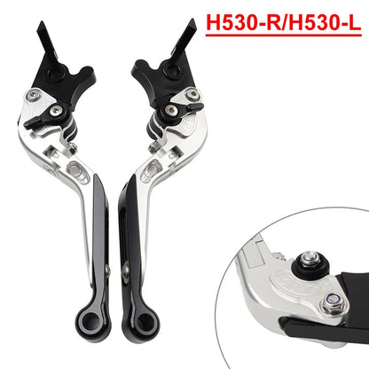 CNC Folding Extendable Brake Clutch Levers for Yamaha TMAX 500 530 560 (2001–2023)