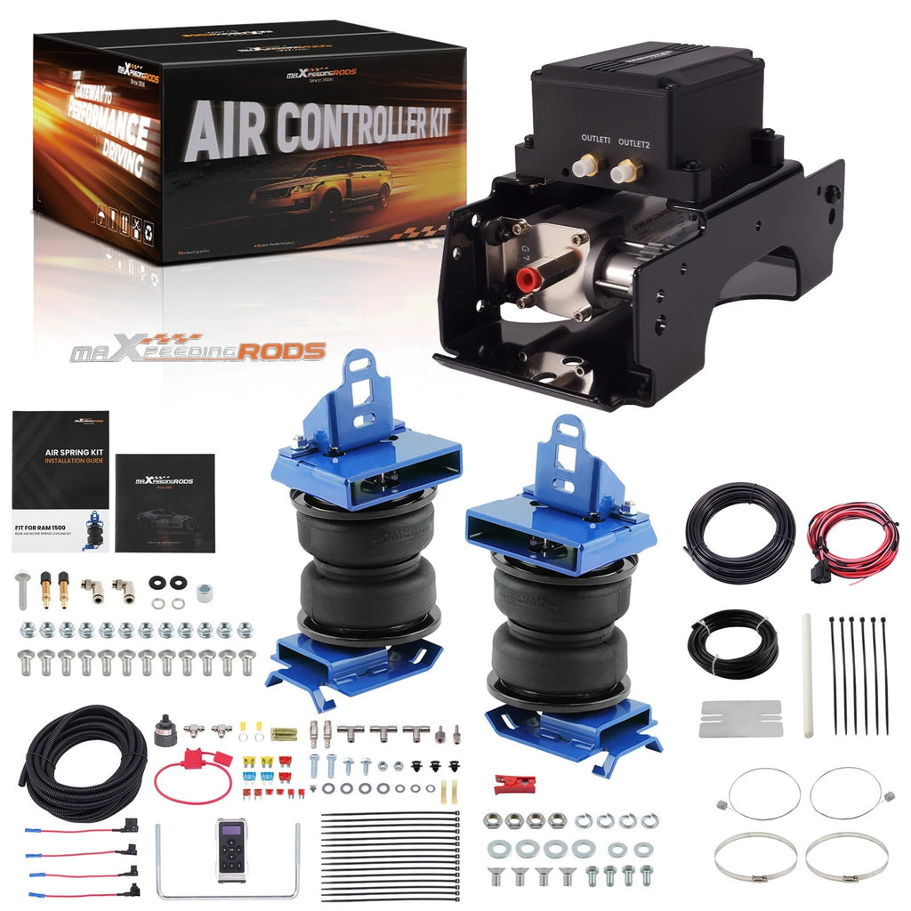Air Suspension Kit + Dual-Path Wireless Controller for Ram 1500 (2019–2025)
