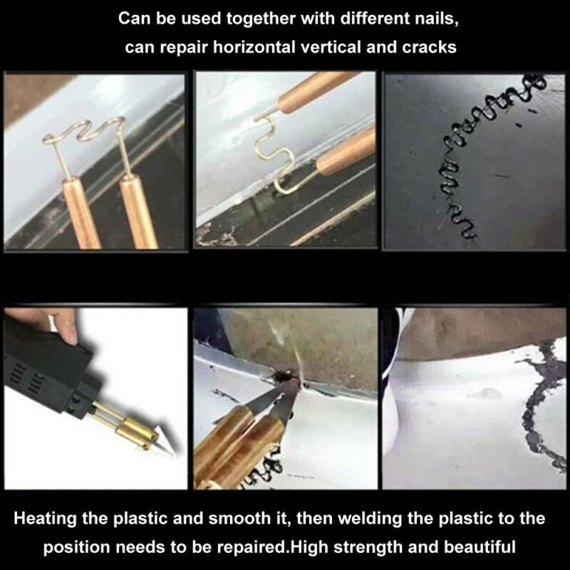 200pcs Welding Staples for Plastic Stainless Steel