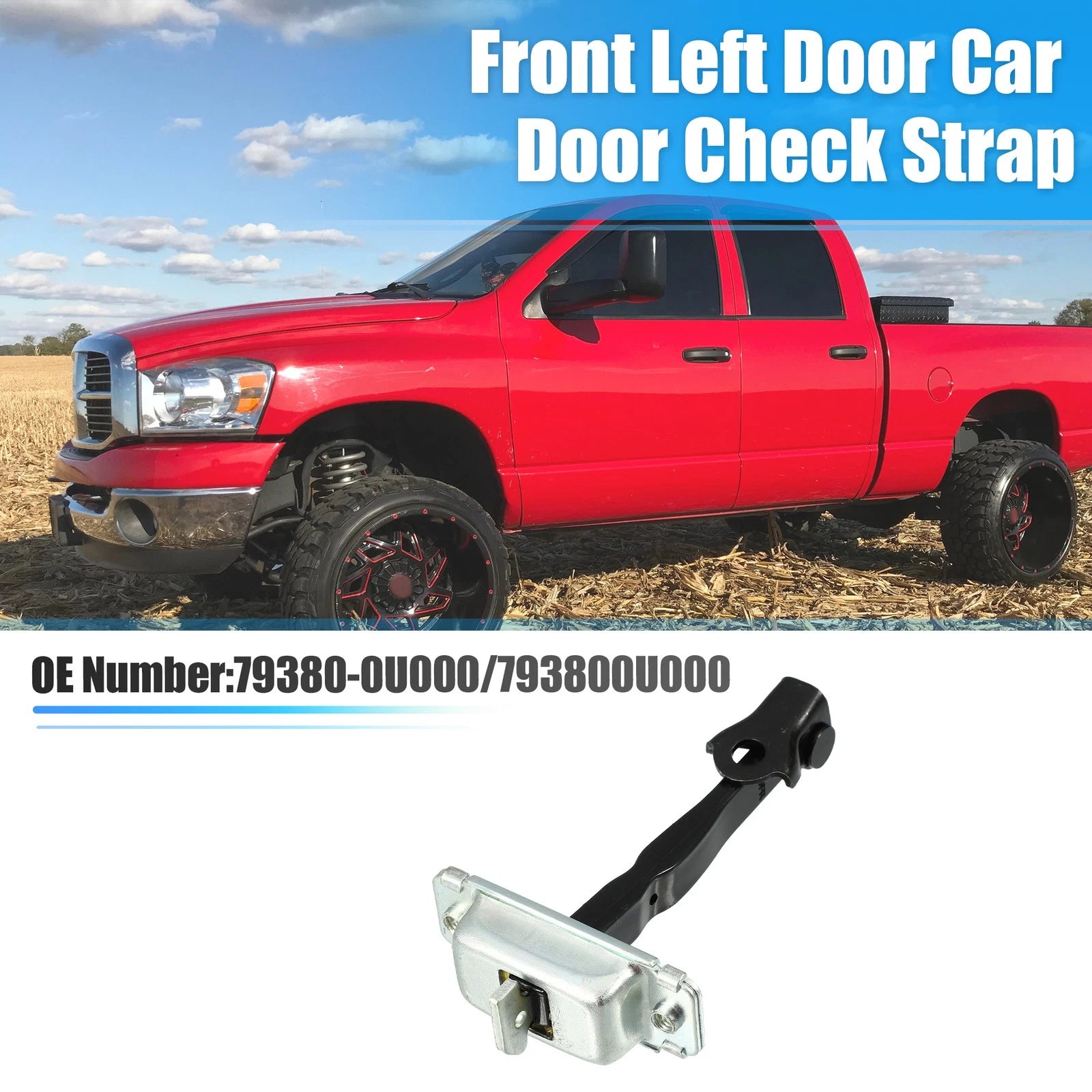 Front Left Door Hinge Check Stop Strap for Hyundai Accent (2011–2018)