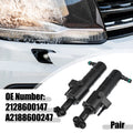 Headlight Washer Nozzle Front Left Right for Mercedes-Benz E350 E550 E63 (2007–2018)