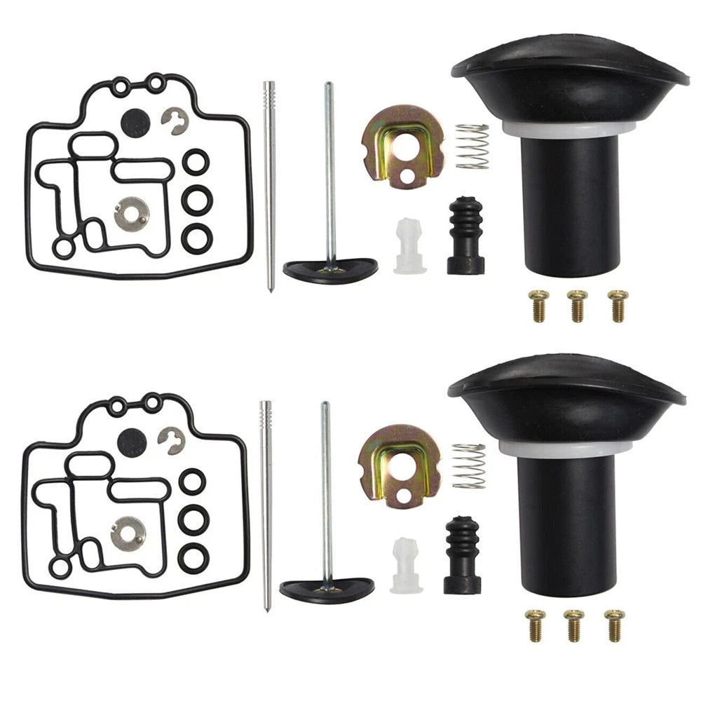 2X Carburetor Plunger Diaphragm Kit for Yamaha YP250 (2000–2007)