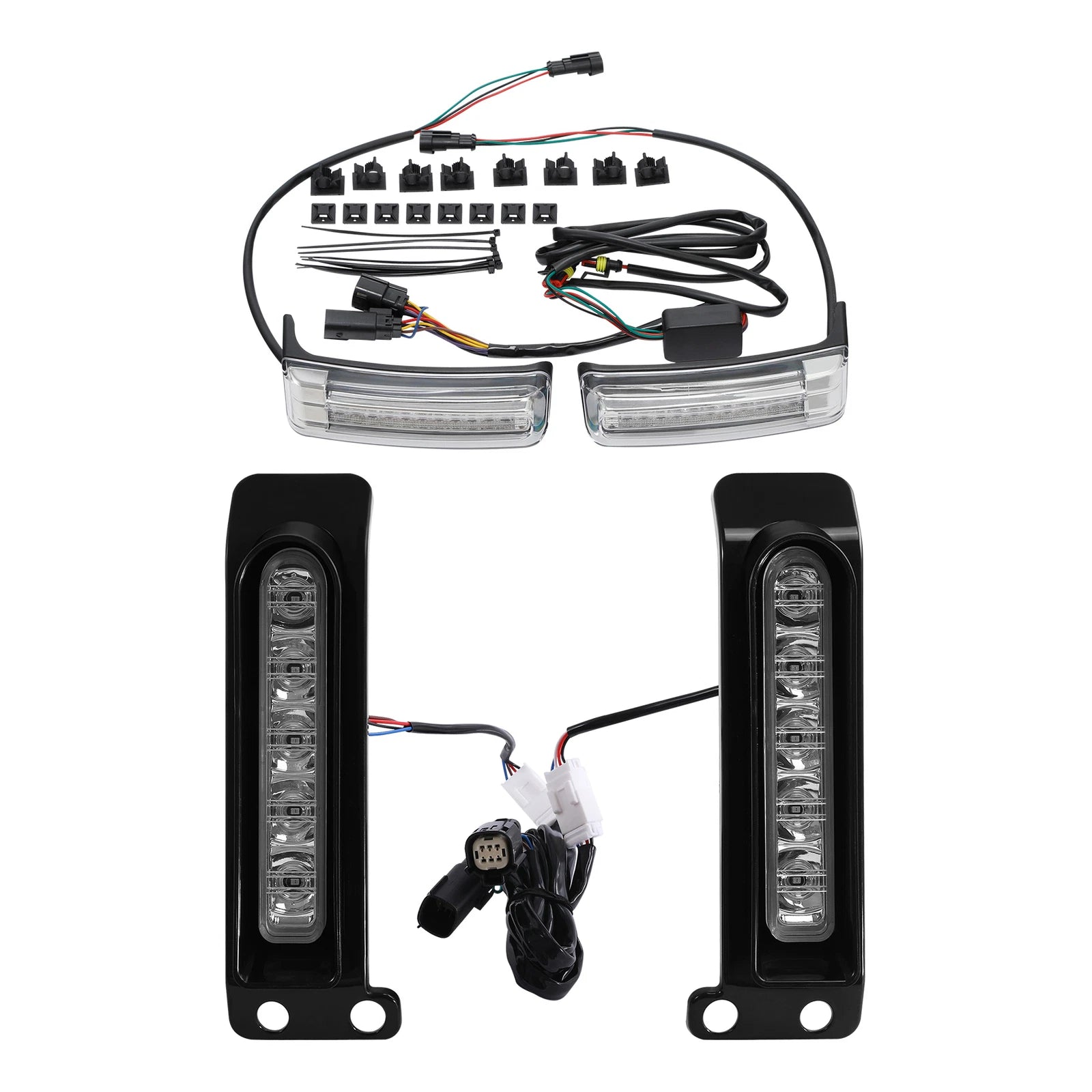 LED Saddlebags Inserts for Harley Touring (2014–2024)