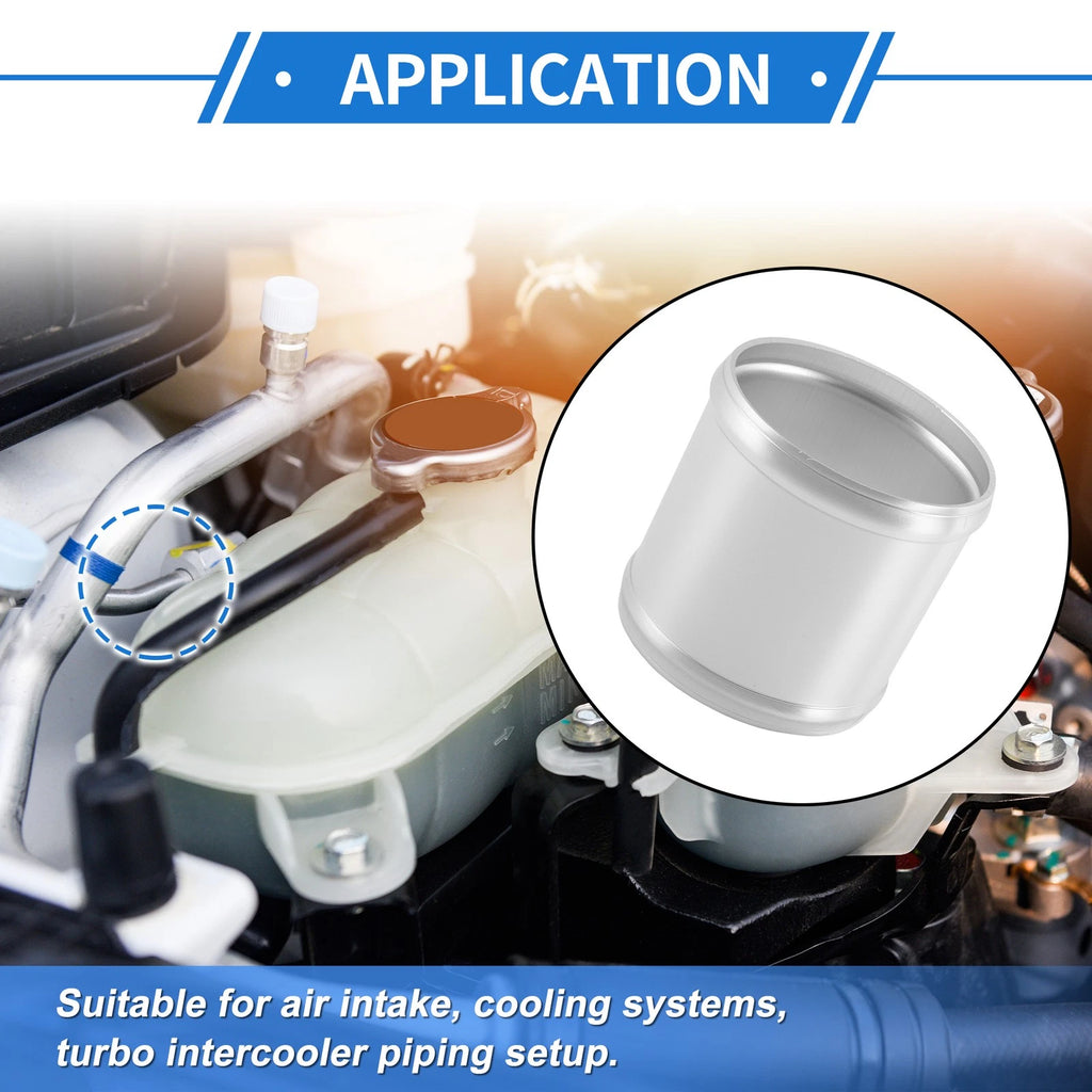 2.99"OD Intercooler Pipe for - Brushed Silver Tone