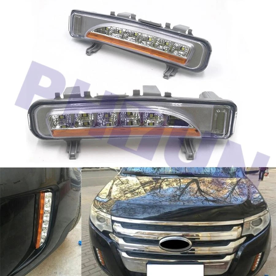 Set of 2 LED Fog Lamps for Ford Edge (2011–2014)
