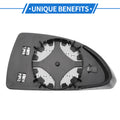 Heated Left Driver Side Mirror Glass for Chevy Impala (2006–2013)