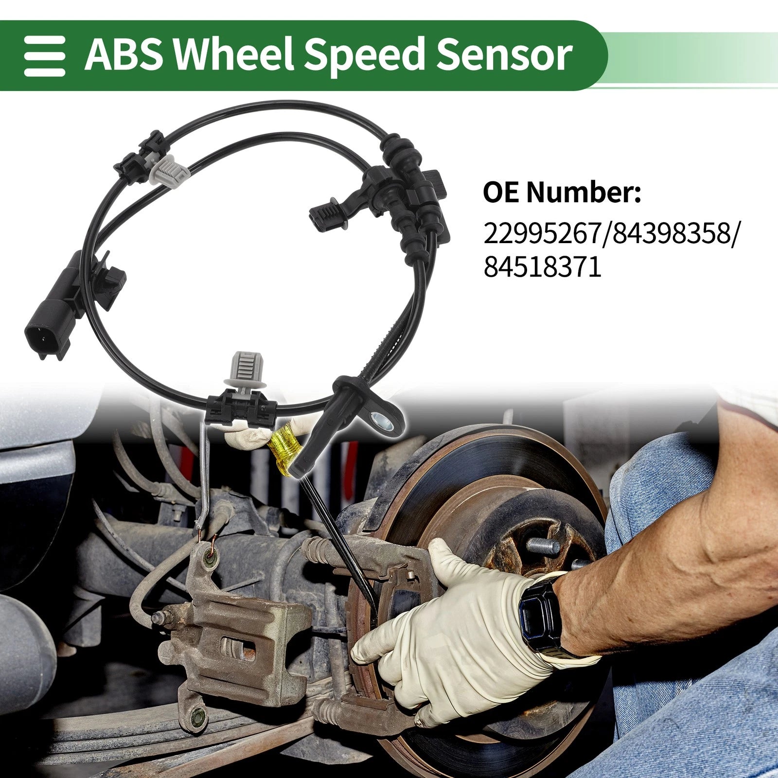 ABS Wheel Speed Sensor No. 22995267 for Cadillac XT5 (2017–2020)