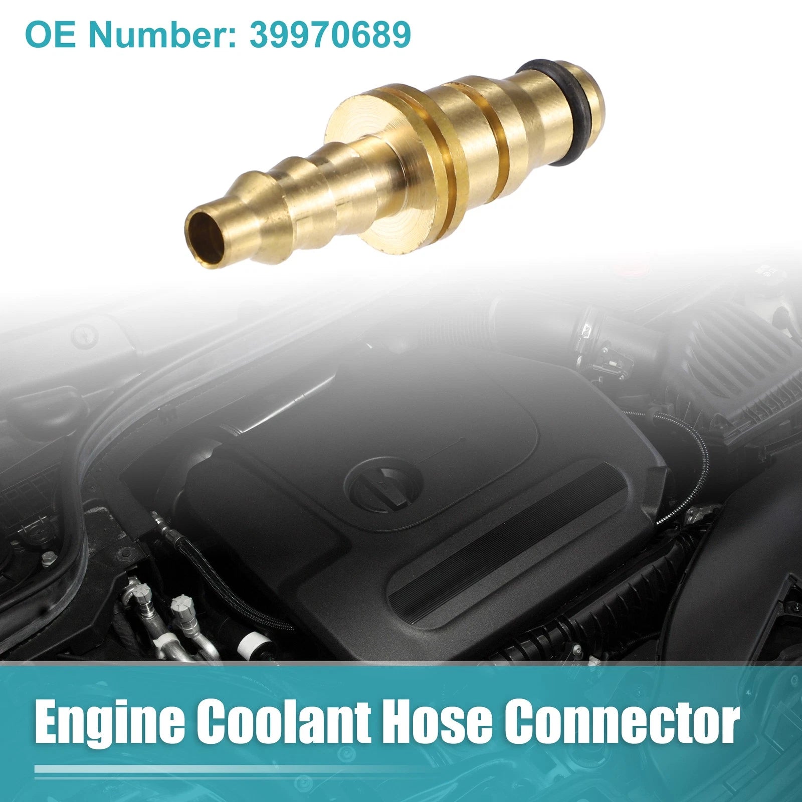 Engine Coolant Hose Connector Replacement for Mercedes C CLK S-Class (2007–2015)