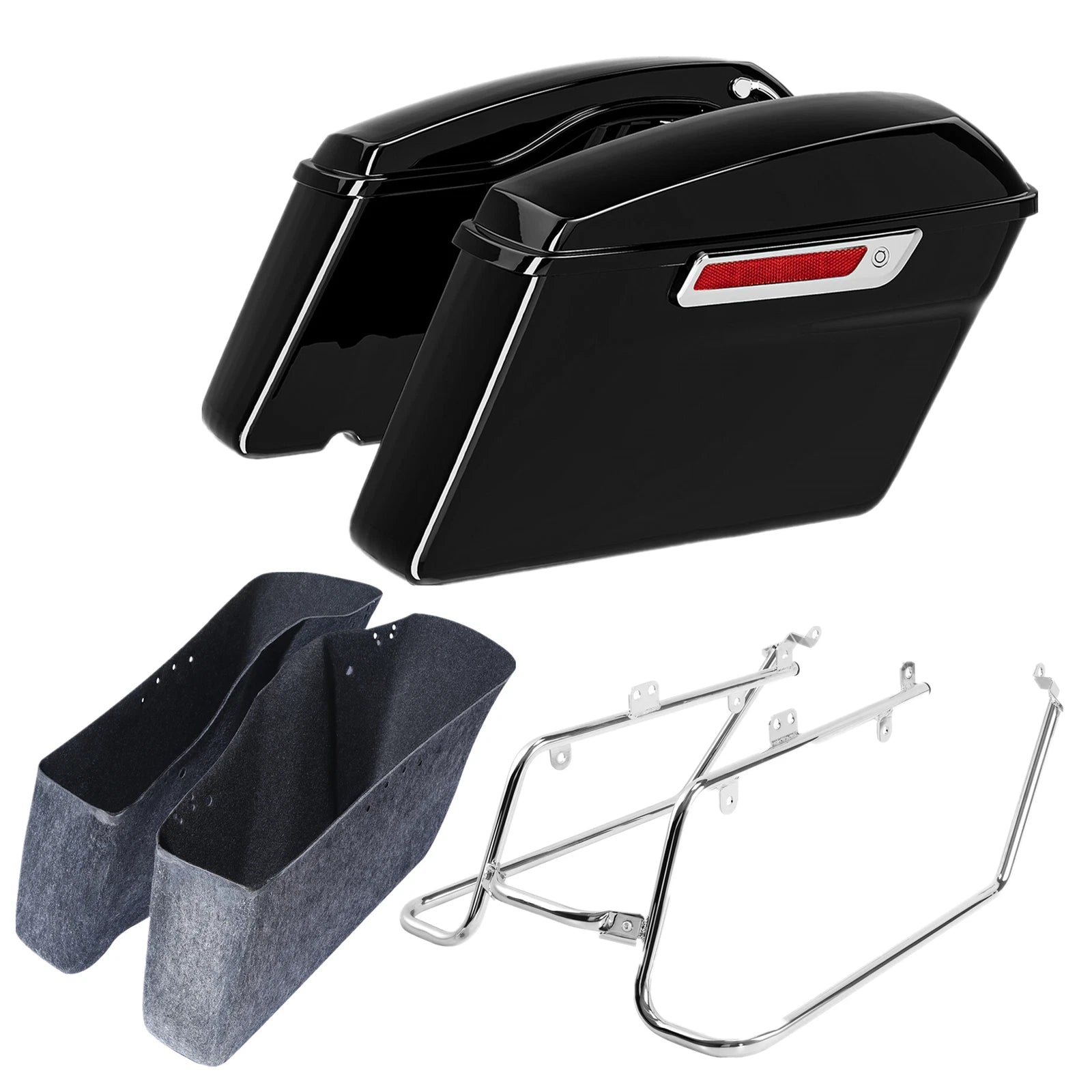 Hard Saddlebags Conversion Brackets for Harley Softail Fat Boy (2018–Present)