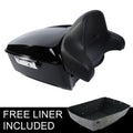 Trunk Wrap Around Backrest Pad for Harley Touring Electra Glide (2014–2026)