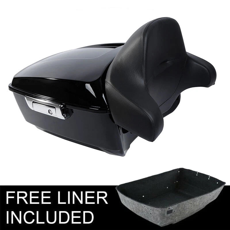 Trunk Wrap Around Backrest Pad for Harley Touring Electra Glide (2014–2026)