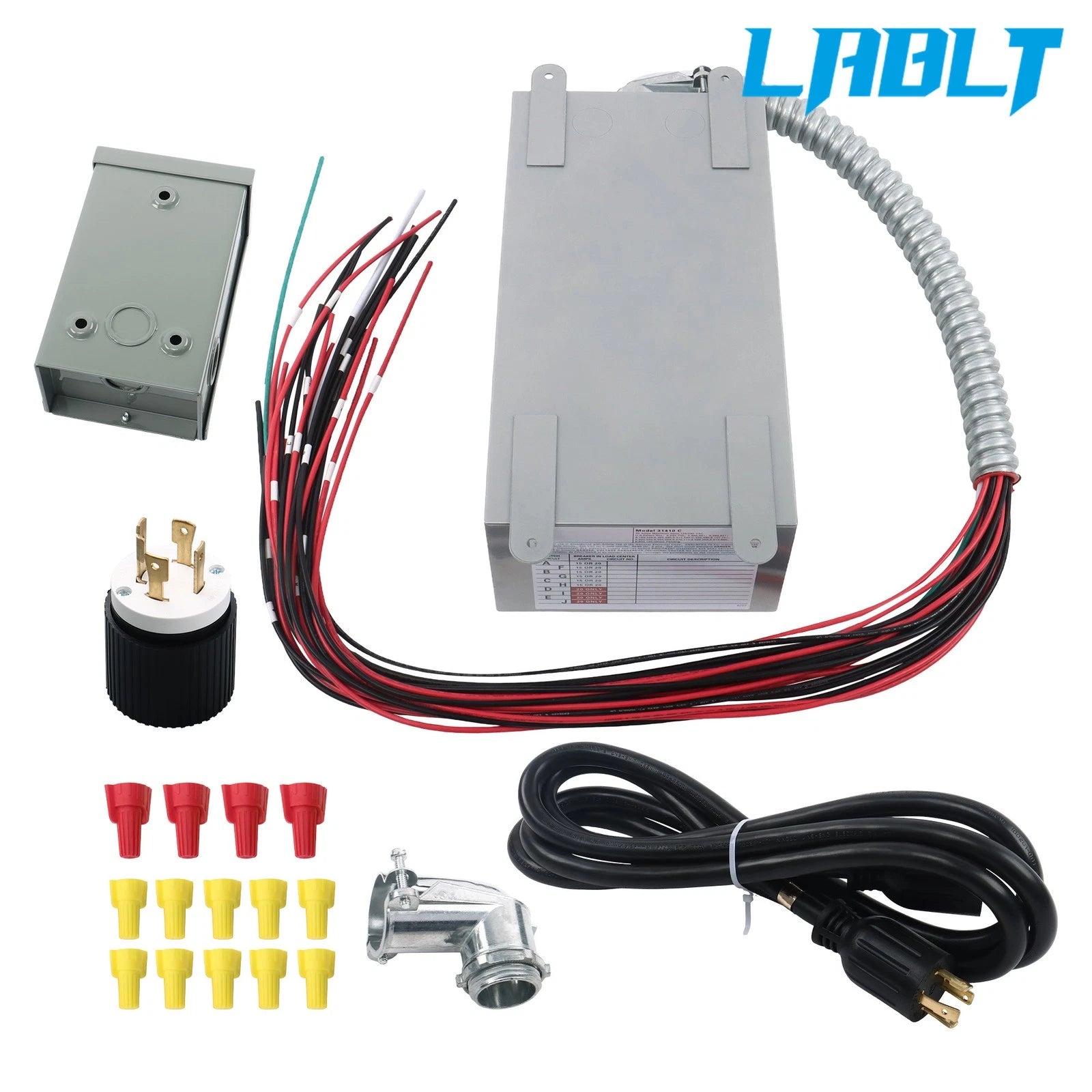 Generator Transfer Switch Kit 60A for LABLT 31410Crk (125/250V, Single Phase)