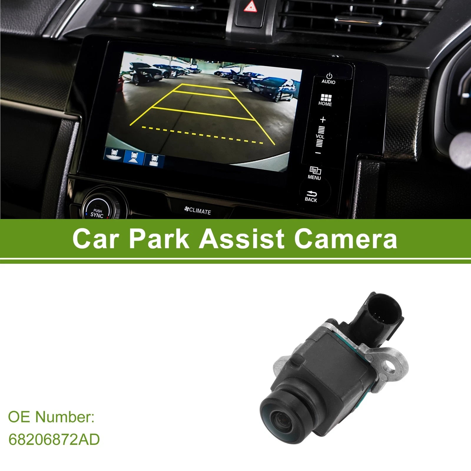 Car Camera Rear View Backup Replacement for Dodge Durango (2014–2015)