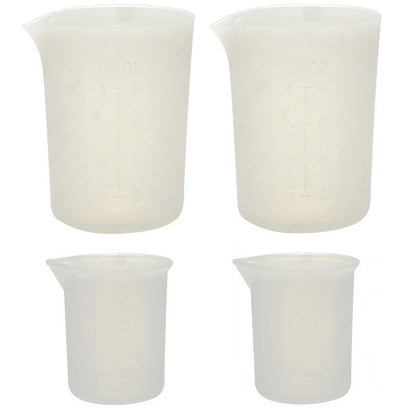 Reusable Silicone Measuring Cups for Kitchen (High Temperature Resistant)