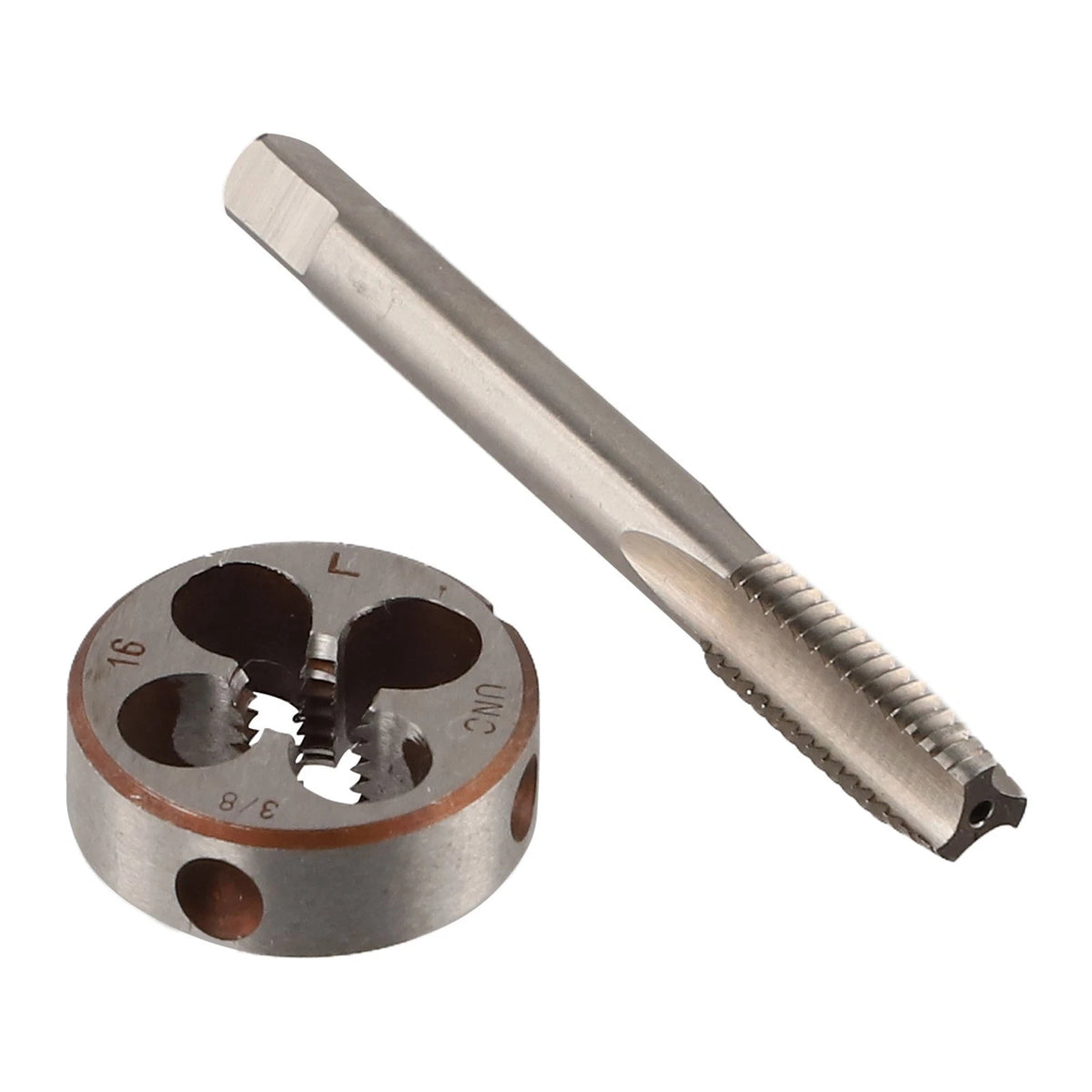 3/8-16 UN Left Hand Tap and Die Kit for Heavy Duty Applications