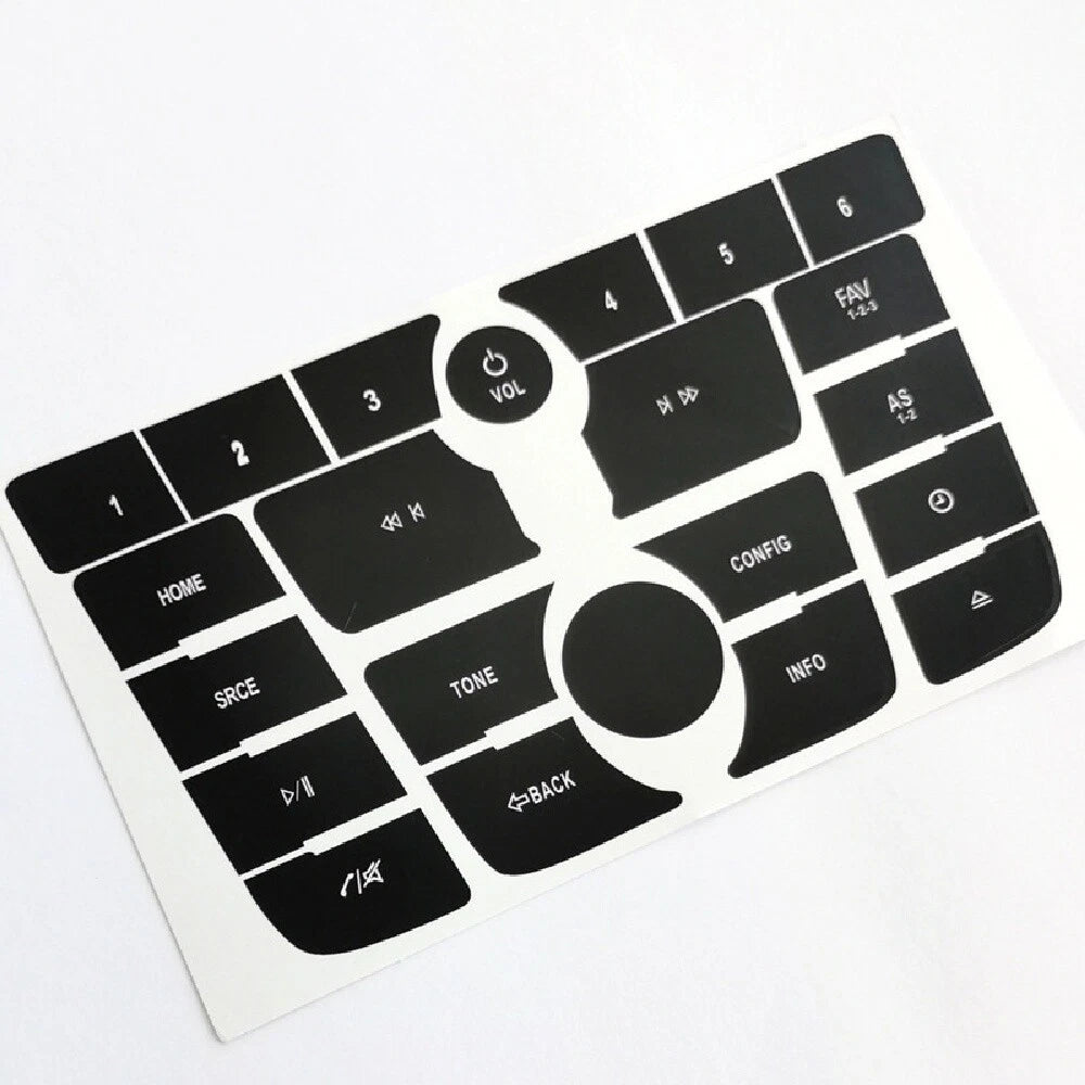 Radio Audio Button Repair Decal Sticker for Buick Verano/Encore (2012–2015)