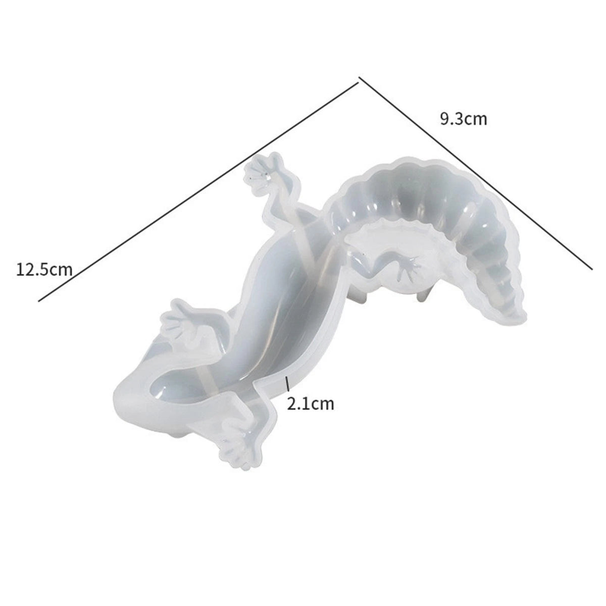 Silicone Mold for DIY Craft (Frog Gecko Snail Shape)