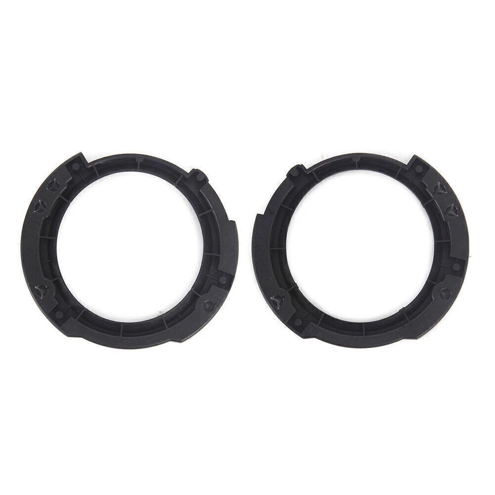 2X LED Headlight Bezel Mounting Ring Bracket for Jeep Wrangler JK (2007–2017)