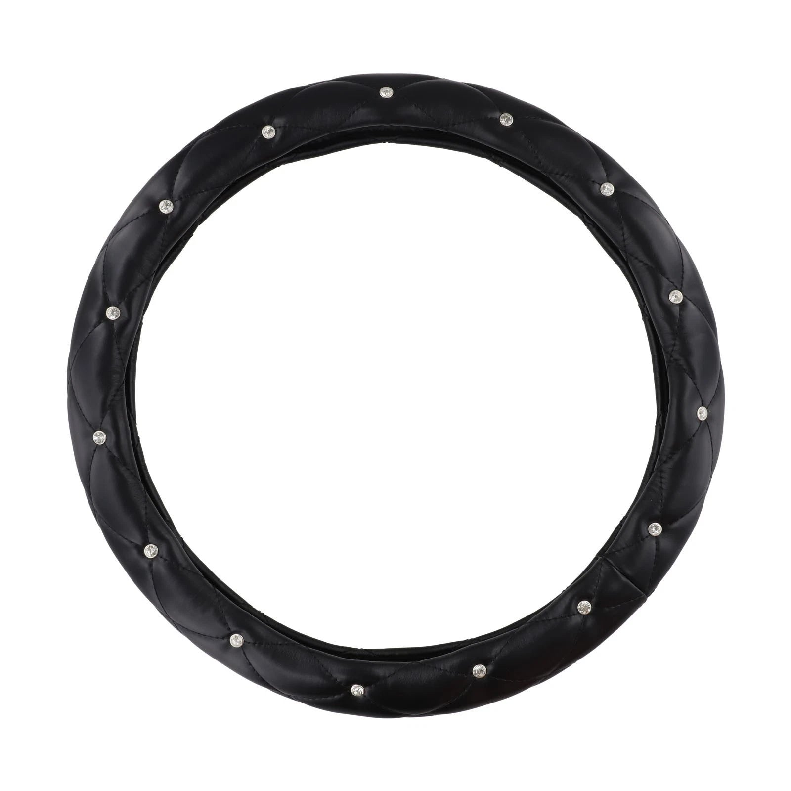PU Leather Steering Wheel Cover for Universal Fit (2010–2023)