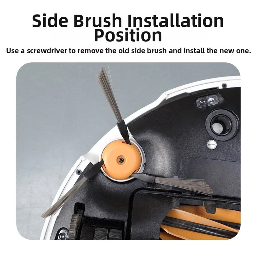 Side Brush Set for Dreame S60 (Compatible Replacement)