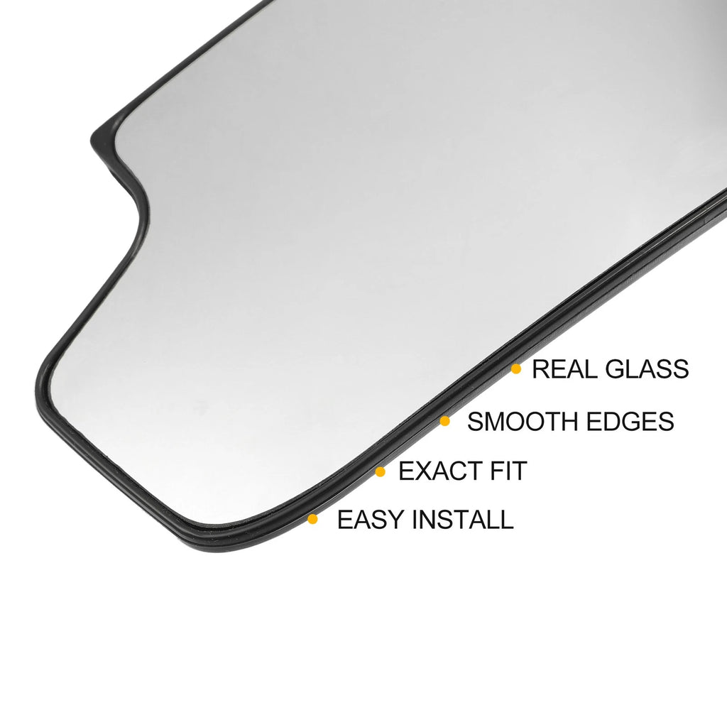 Driver Side Rearview Mirror Glass for Chevrolet Silverado 1500 (2014–2019)