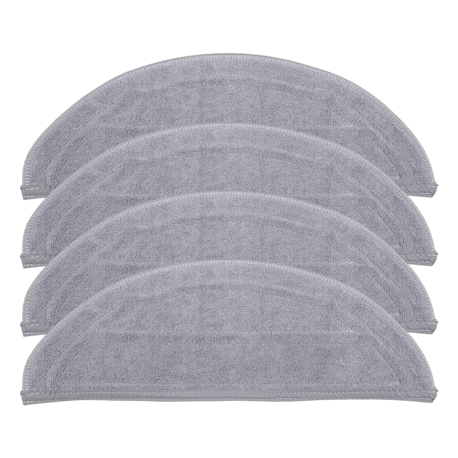 Microfiber Mop Cloth Replacement for Roborock Q10 S5 (4 or 10 Pack)