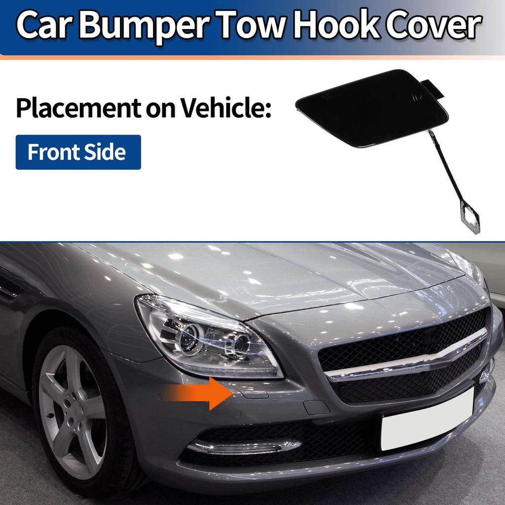 Front Bumper Tow Hook Cover for Mercedes-Benz SLK W172 (2011–2016)