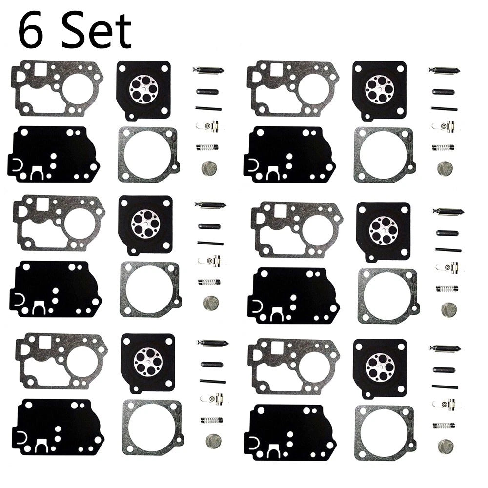 6x Carburetor Kit for Homelite Zama RB-142 C1U-W32 C1U-W32A