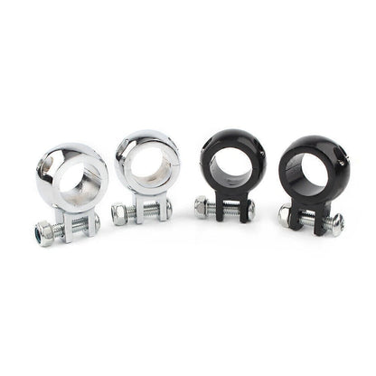 1-1/4" Engine Crash Bar Highway Foot Peg Mount Bracket for Harley Universal