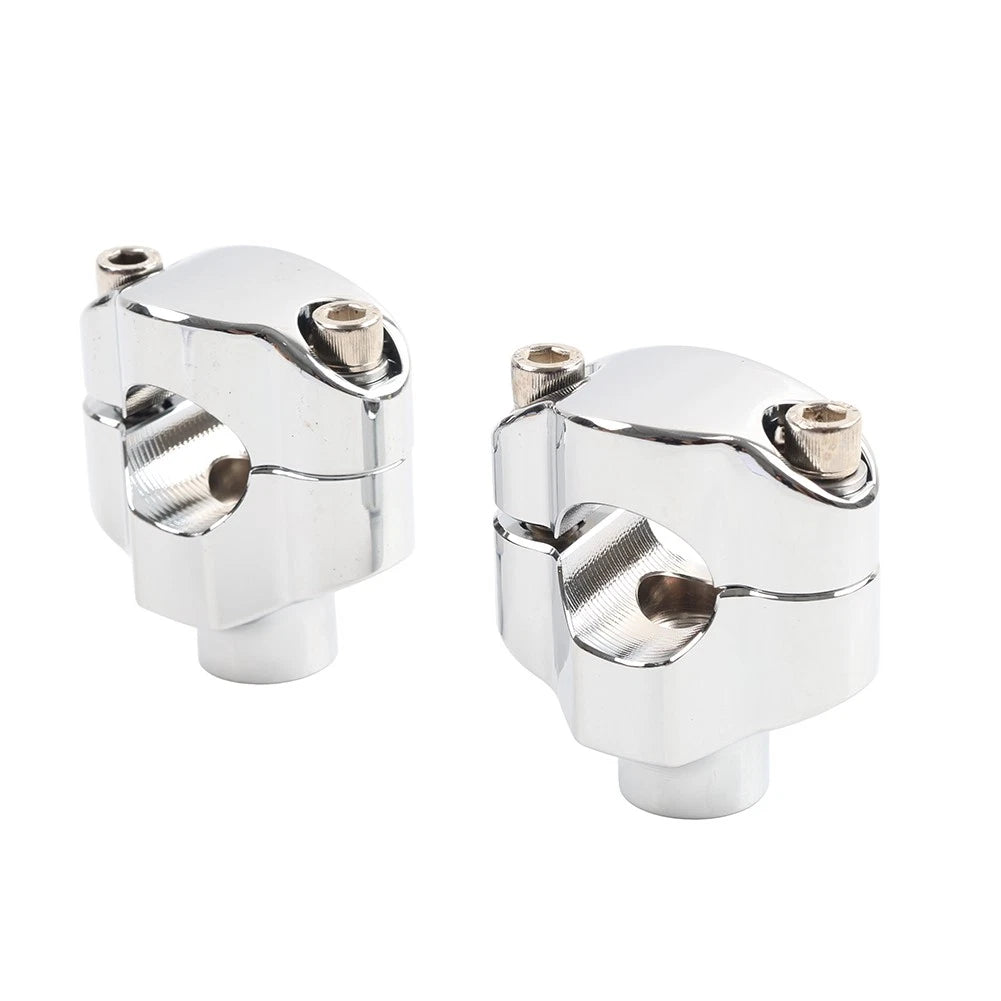 1.65" Handlebar Riser Mount Clamp for Harley Dyna Softail Sportster