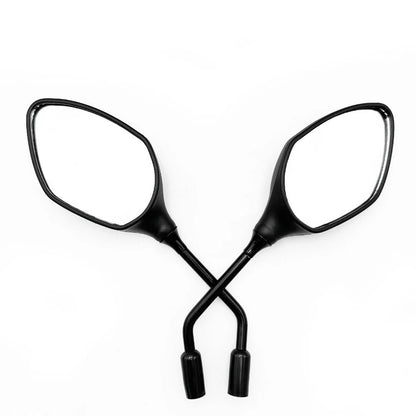 For KD150 Motorcycle Rear View Mirror Black PP Material Replacement Set