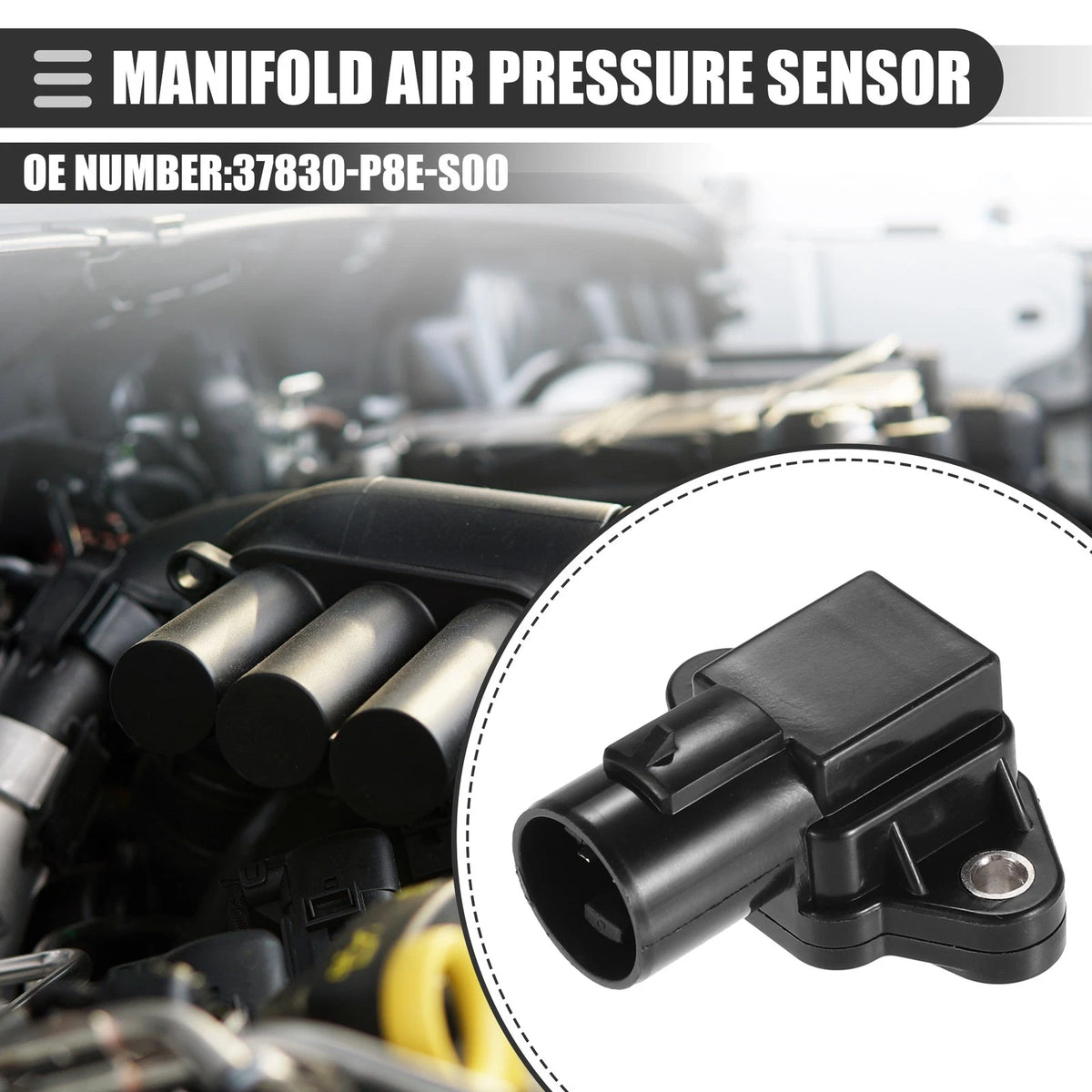Manifold Air Pressure Sensor OEM Replacement for Honda CR-V (2017–2022)